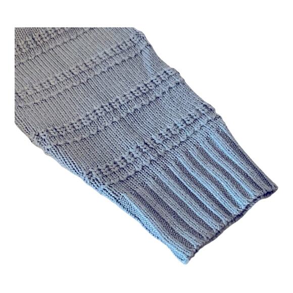 Cupcakes and Cashmere High Low Knit Blue Lagoon Sweater XL - Picture 6 of 10